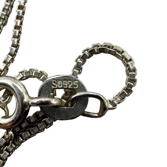 Kay Jewelers Silver and Black Necklace - Picture 10 of 12